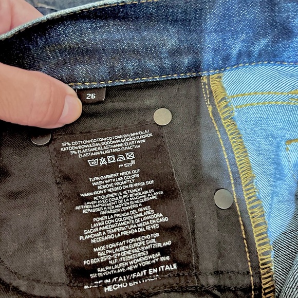 Biker jeans Ralph Lauren black label - Picture 11 of 16